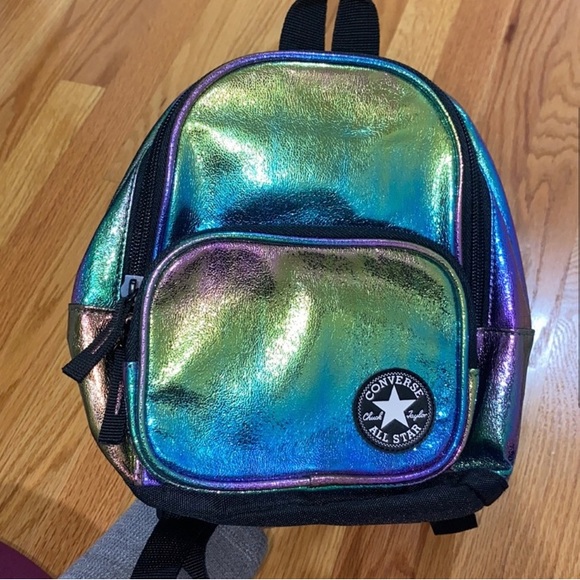 NWT Converse rainbow small/mini backpack - Picture 2 of 6
